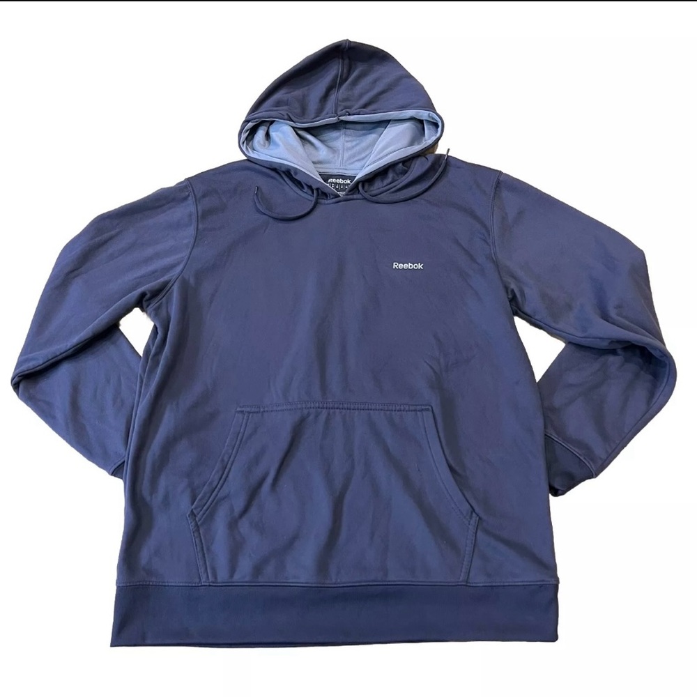 Reebok Dark Gray Hoodie Sweatshirt Size M